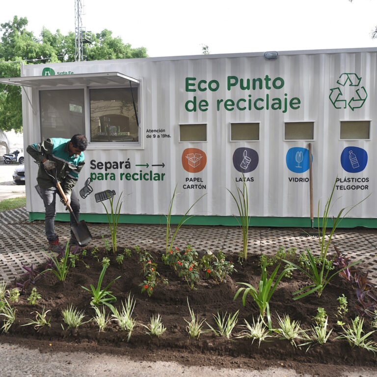 La Municipalidad habilitó dos ECO Puntos de Reciclado más en la ciudad