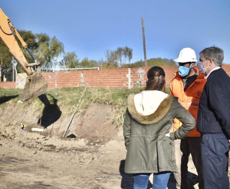 La Municipalidad avanza con las obras en Camino Viejo