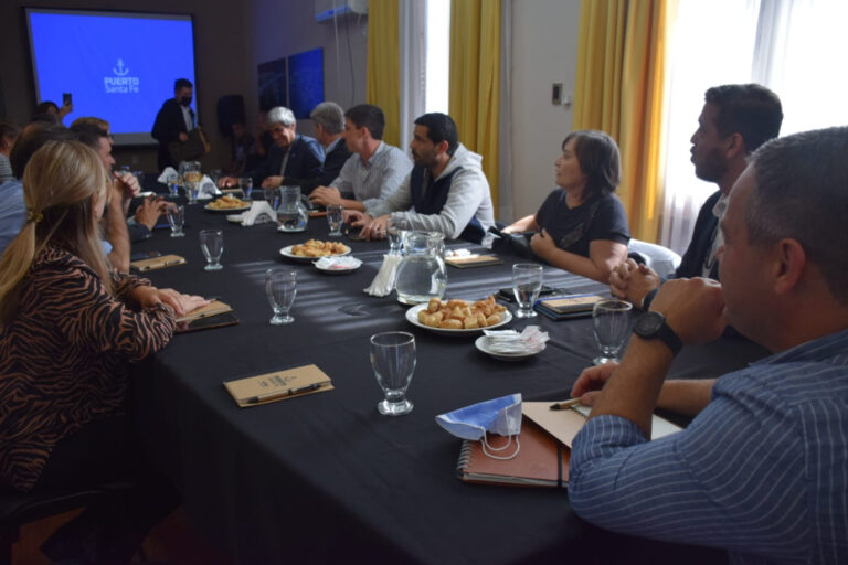 El Concejo se reunión con representantes del Ente Administrador Puerto Santa Fe