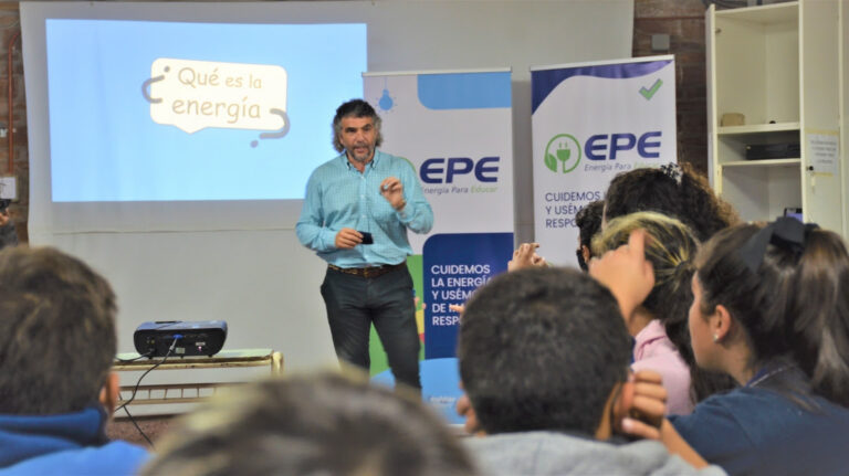 La EPE lanzó campaña educativa sobre uso eficiente de la energía en la ciudad de Santa Fe