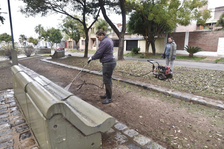 La Municipalidad realiza la puesta en valor del Paseo Muttis