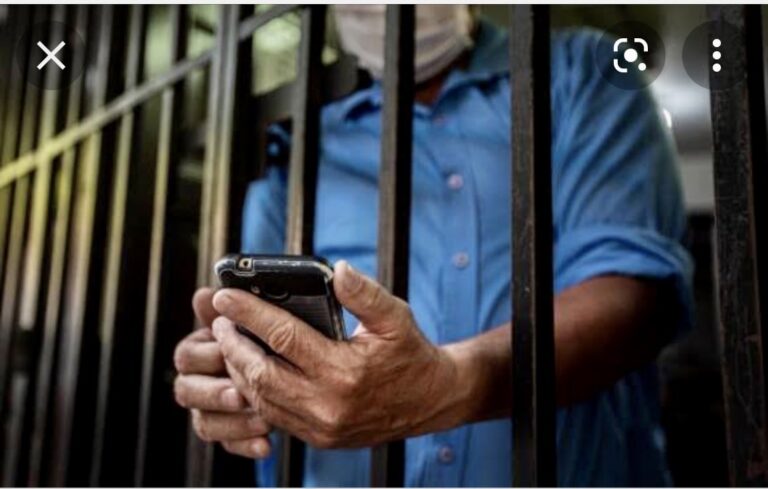 Media sanción a la regulación del uso de celulares en las cárceles provincia