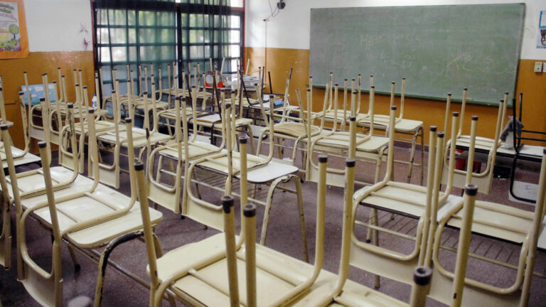 Conflicto docente: Las aulas volverán a estar vacías este miércoles